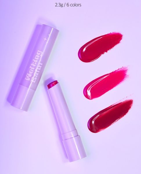 Жемчужный бальзам - волюмайзер для губ Derma Factory Glow Melting Balm Tingle Flirting 2443866698 фото