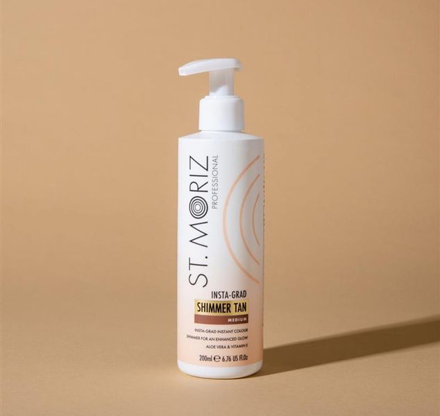 Засіб для легкої засмаги з ефектом шимеру St. Moriz Professional Insta-Grad Shimmer Tan 200 ml 807890 фото