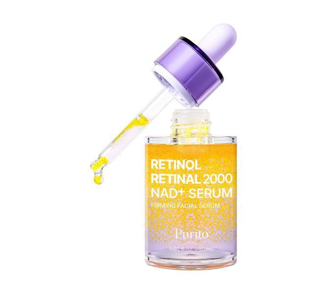 Вечерняя ретиноидная сыворотка PURITO Seoul Retinol Retinal 2000 NAD+ Serum 30 ml для более ровной текстуры кожи 3132150558 фото