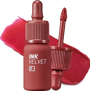 Peripera Ink Velvet #3 Red Only, 4 g - Матовий тінт для губ 1733052795 фото