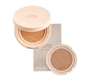 Набір тональний кушон Derma Factory Vegan Collagen Cushion №21 15 г + змінний блок 15 г 2888410436 фото