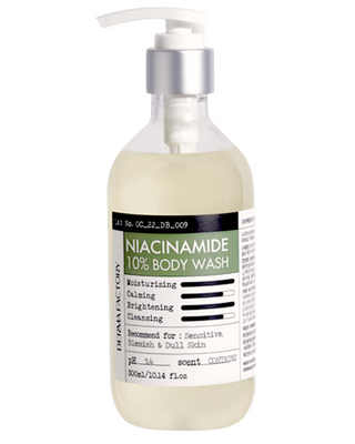 Derma Factory Niacinamide 10 Body Wash - Дерматологічний засіб для очищення тіла з ніацинамідом, 300 мл 000406 фото