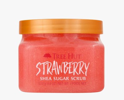 Tree Hut Strawberry Sugar Scrub, 510 g - Органічний цукровий скраб для тіла "Солодка полуниця" TH04 фото
