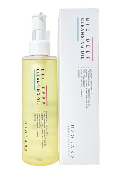 Usolab Bio Deep Cleansing Oil 200 ml - Гидрофильное масло для глубокого очищения кожи 000031 фото