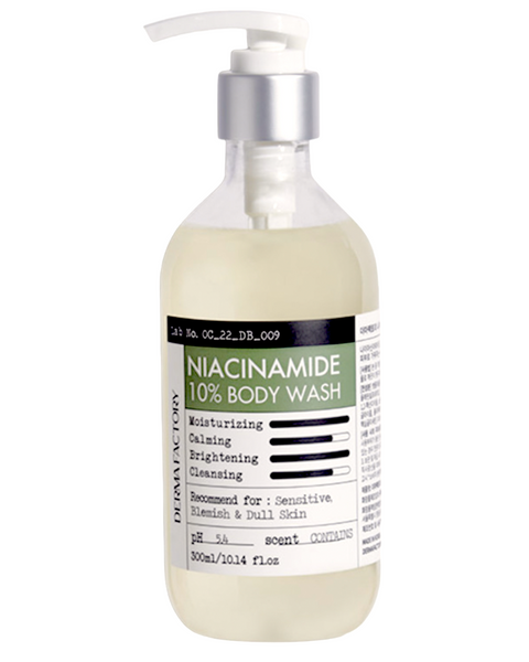 Derma Factory Niacinamide 10 Body Wash - Дерматологическое средство для очищения тела с ниацинамидом, 300 мл 000406 фото