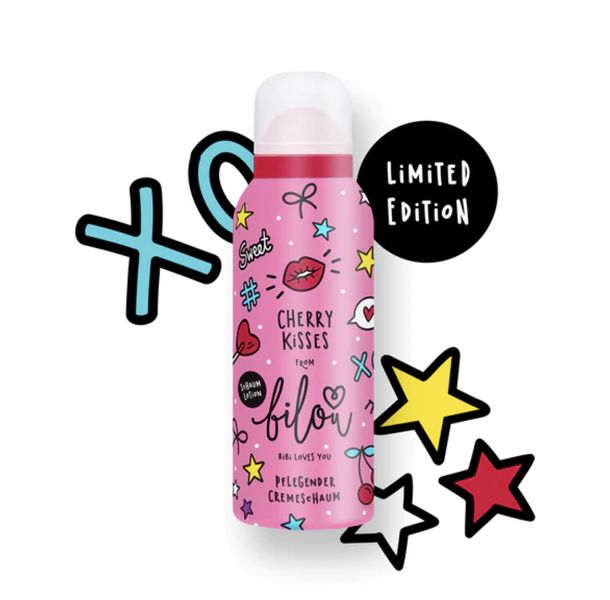 Bilou Cherry Kisses Body Lotion - Лосьон-пенка для тела "Вишневый поцелуй" 150 мл 011B фото