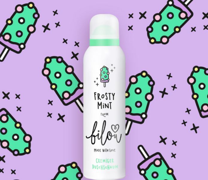 Пенка для душа Bilou Frosty Mint "Морозная мята" 200 мл 2445874548 фото