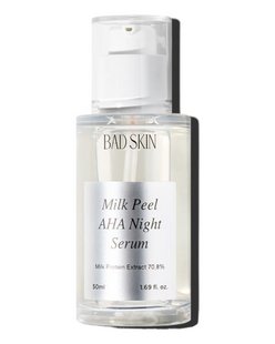 Ночная сыворотка с молочными протеинами BAD SKIN Milk Peel AHA Night Serum 50 мл 52830 фото