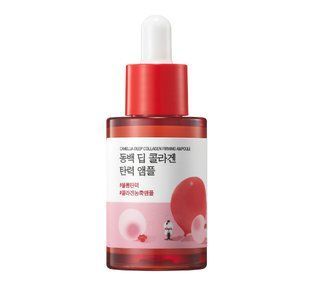 Сыворотка с коллагеном ROUND LAB Camellia Deep Collagen Firming Ampoule 30 ml 2665571353 фото