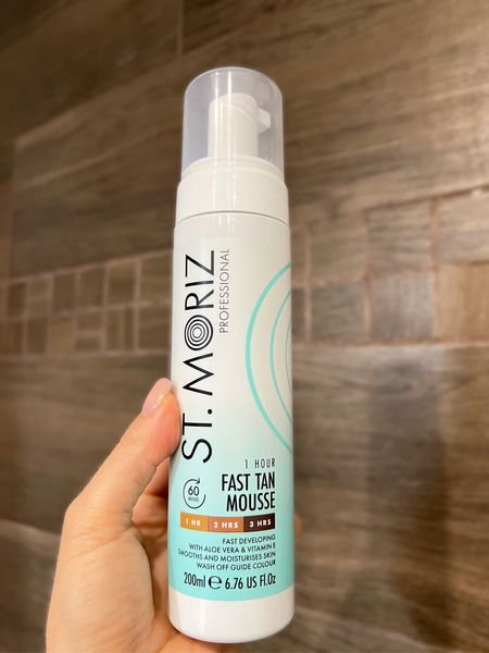 Автобронзат-мусс для экспресс загара St. Moriz Professional Fast Tanning Mousse 1647717853 фото