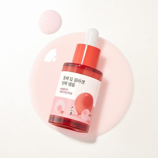 Сироватка з колагеном ROUND LAB Camellia Deep Collagen Firming Ampoule 30 ml 2665571353 фото