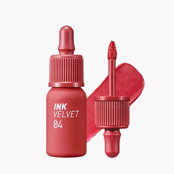 Peripera Ink Velvet #4Vitality Coral, 4 g - Матовий тінт для губ 1733057426 фото