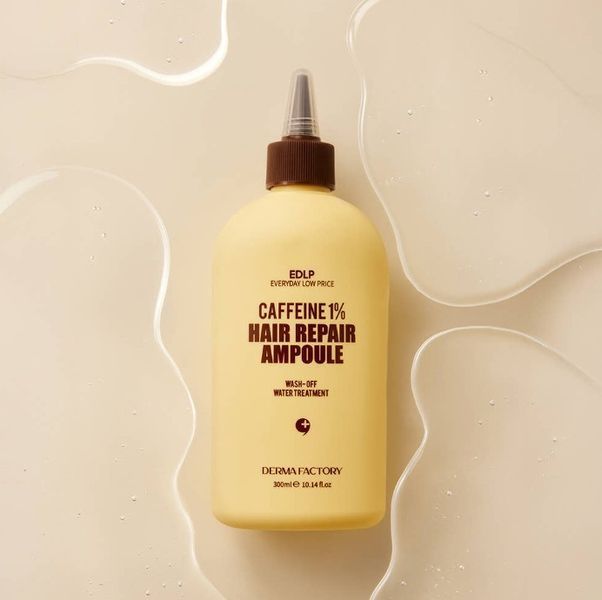 Восстанавливающая сыворотка для волос Derma Factory Caffeine 1% Hair Repair Ampoule 300 мл 2888414937 фото