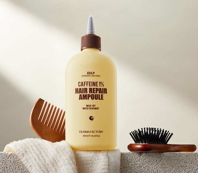 Восстанавливающая сыворотка для волос Derma Factory Caffeine 1% Hair Repair Ampoule 300 мл 2888414937 фото