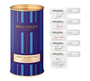 Набір мініатюр парфумів Bibliotheque de Parfum Discovery Set Sweet & Addictive 5x3 мл 3238810755 фото