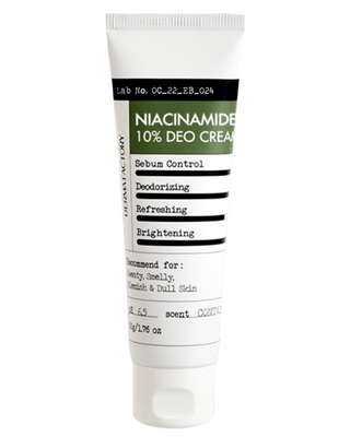Derma Factory Niacinamide 10% Deo Cream - Крем-дезодорант для тіла із 10% ніацинамідом, 50 г 000408 фото
