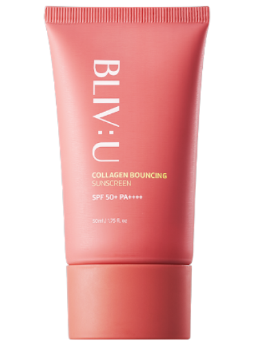 Солнцезащитный крем BLIV:U Collagen Bouncing Sunscreen 50 ml 001515 фото