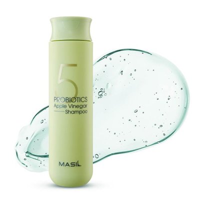 Шампунь для чутливої шкіри голови на основі яблучного оцту Masil 5 Probiotics Apple Vinegar Shampoo 1635942637 фото