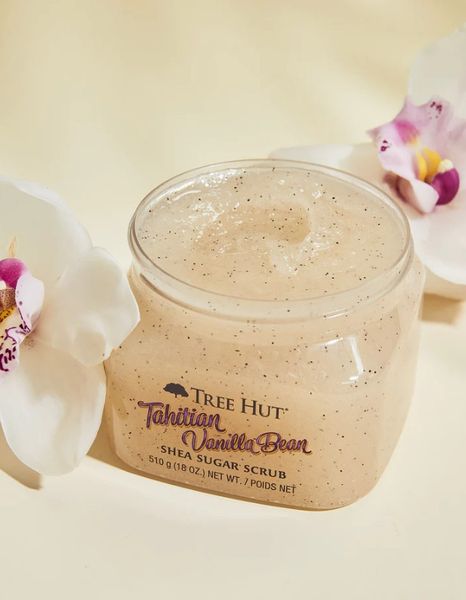 Tree Hut Tahitian Vanilla Bean Sugar Scrub 510 g - Цукровий скраб для тіла "Ваніль" TH02 фото