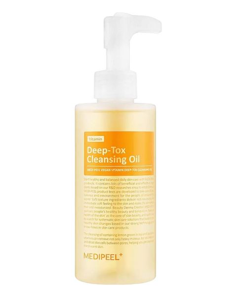 Гідрофільна олія для обличчя з вітамінами Medi-Peel Vegan Vitamin Deep-Tox Cleansing Oil 200 ml 006919 фото