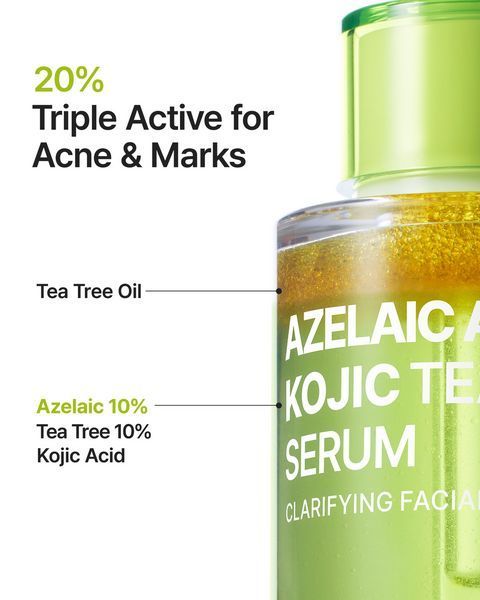 Противовоспалительная сыворотка Purito Seoul Azelaic Acid 10 Kojic Tea Tree Serum 30 ml с азелаиновой кислотой и чайным деревом 2804403238 фото