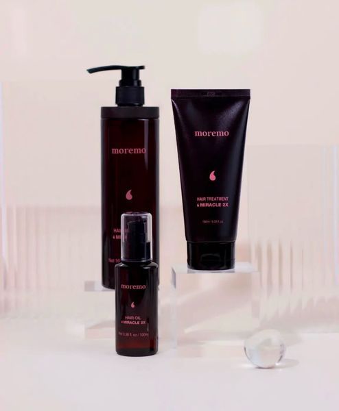 Восстанавливающий шампунь MOREMO Hair Shampoo Miracle 2X 480 мл 2473218117 фото