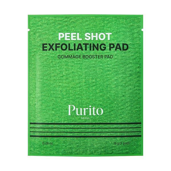 Пилинг педы с древесным углем и энзимами Purito Seoul Peel Shot Exfoliating Pad 8 шт. 2949623992 фото