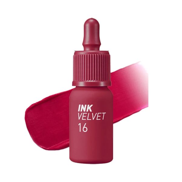 Peripera Ink Velvet #16 Heart Fuchsia Pink, 4 g - Матовый тинт для губ 1733082550 фото