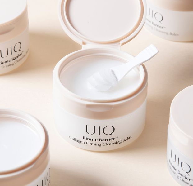 Гидрофильный бальзам с коллагеном UIQ Biome Barrier Collagen Firming Cleansing Balm 007865 фото