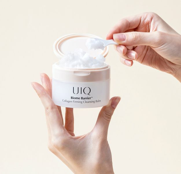 Гидрофильный бальзам с коллагеном UIQ Biome Barrier Collagen Firming Cleansing Balm 007865 фото