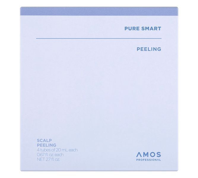Пілінг-гель для шкіри голови AMOS Professional Pure Smart Peeling 4&times;20 ml 2913788230 фото