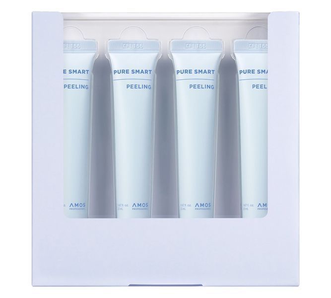 Пілінг-гель для шкіри голови AMOS Professional Pure Smart Peeling 4&times;20 ml 2913788230 фото