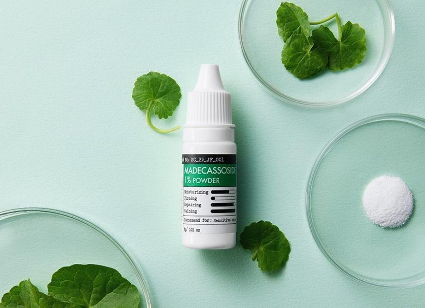 Противовоспалительная точечная пудра-крем Derma Factory Madecassoside 1% Powder 6 г 2888419306 фото